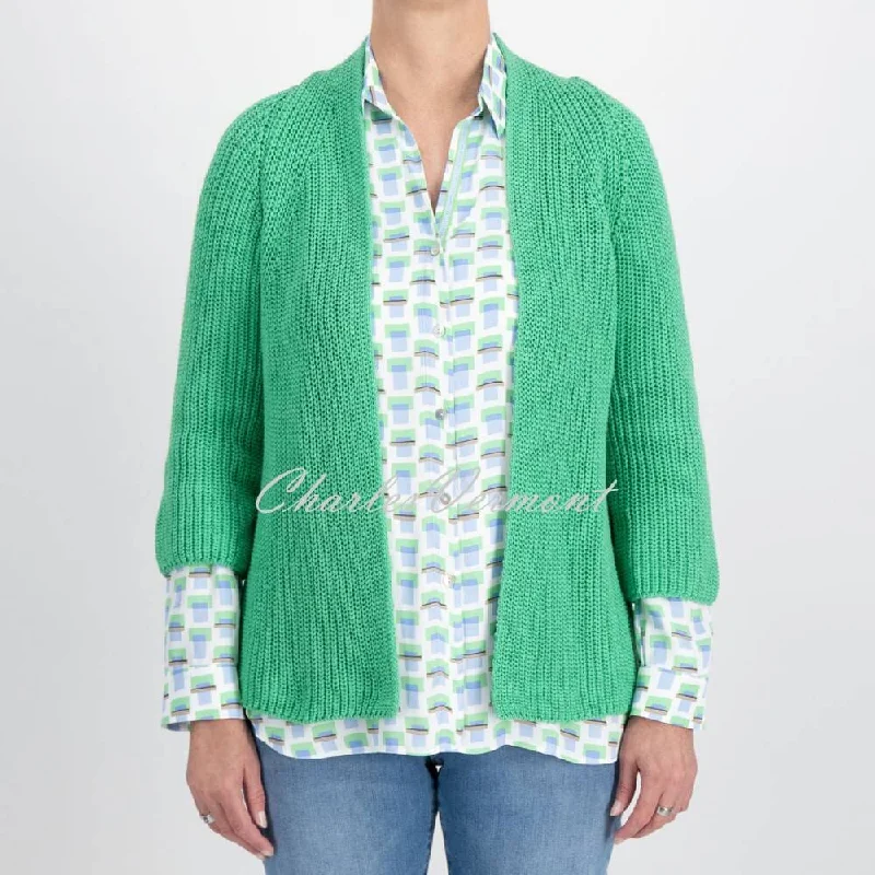 Loyalty Reward Just White Cardigan - Style J3747 (Green)